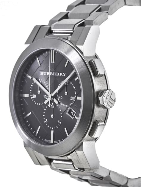 bu9351 burberry|Burberry Watch, Men's Swiss Chronograph Stainless Steel.